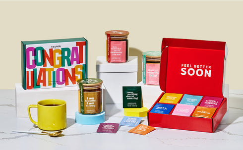 Sending Positive Vibes Get well Tea Gift Set
